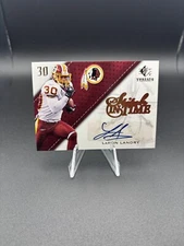 2007 Upper Deck LaRon Landry SP Threads SIT-LL LSU Auto Autograph Commanders