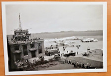 WW2 Era Photo U.S. Military Base Planes Vehicle solders