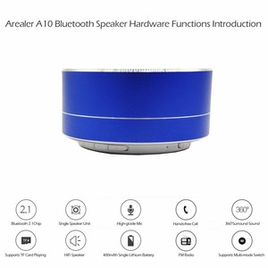 small blue bluetooth speaker