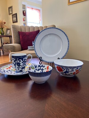 Ralph Lauren Mandarin Blue China Set or Individual Items | eBay