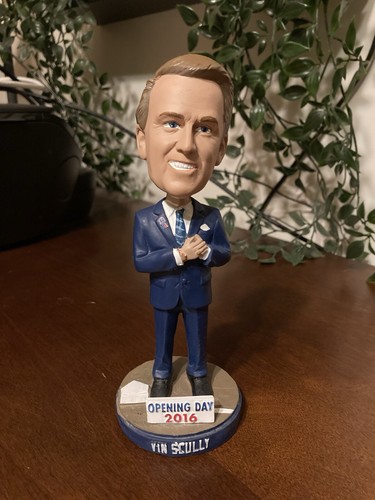 Vin Scully Dodgers Opening Day 2016 Bobblehead #10 of 10
