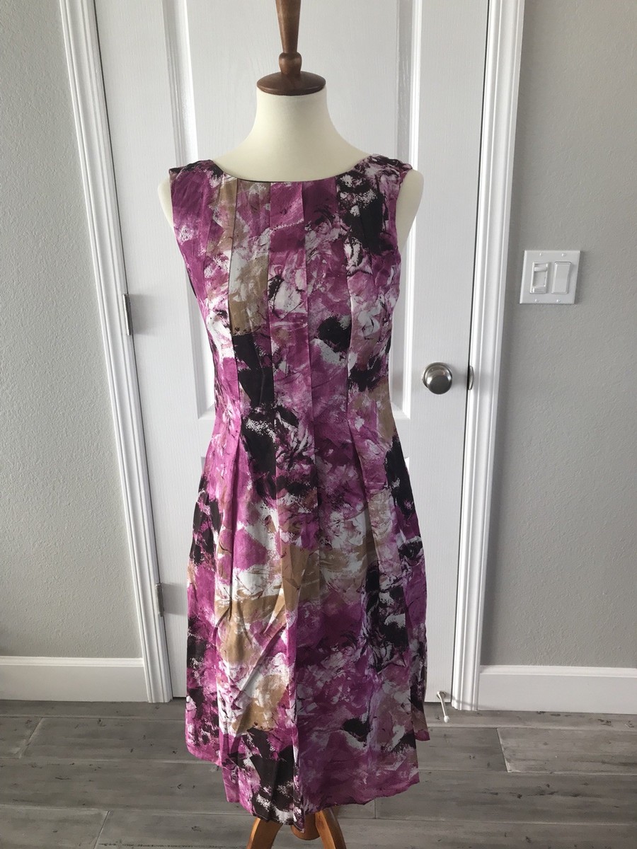 ❤️新品❤️Formentera Pleated Bicolor Dress Asymmetrical pleated dress - Women | MANGO OUTLET USA