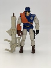 1988 Hasbro Cops N Crooks Sgt Mace Action Figure With Gun