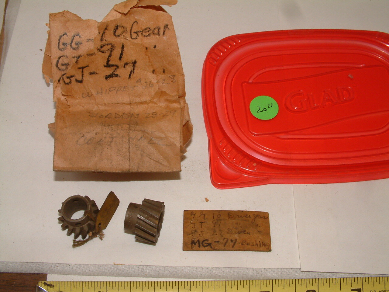 NOS Autolite GJ-27 DISTRIBUTOR DRIVE GEAR, for Jordan 1927, Whippet 4 1926-28