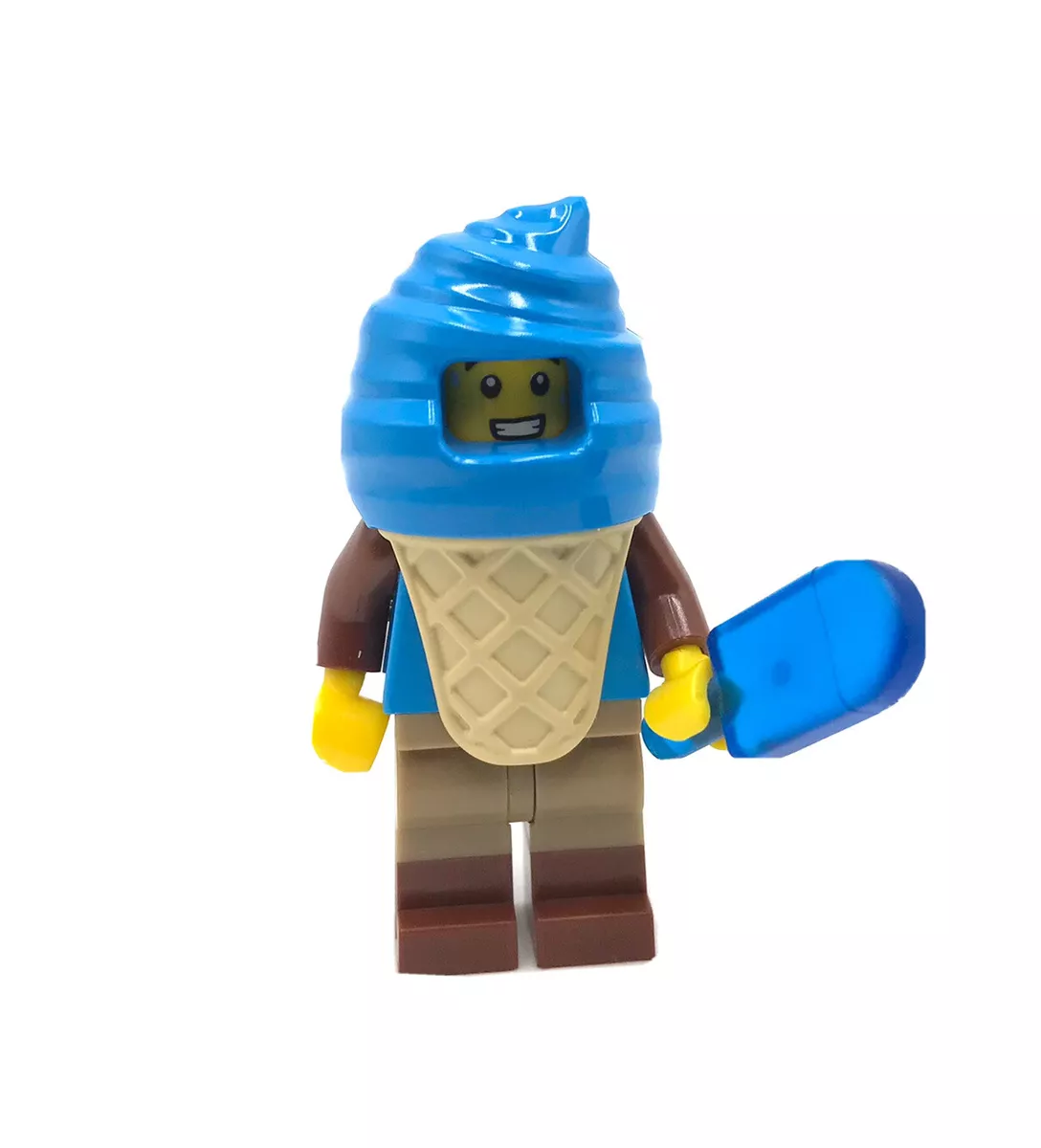 LEGO Blue Ice Cream Costume minifigure Spring 2023 Store Exclusive