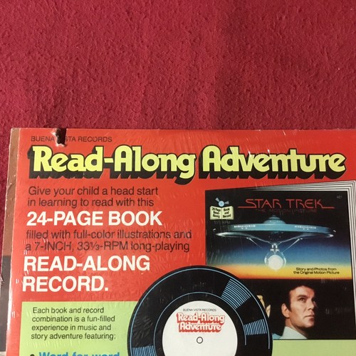 Star Trek III The Search for Spock 24 Page Read along 33 1/3 RPM Record - Picture 5 of 6