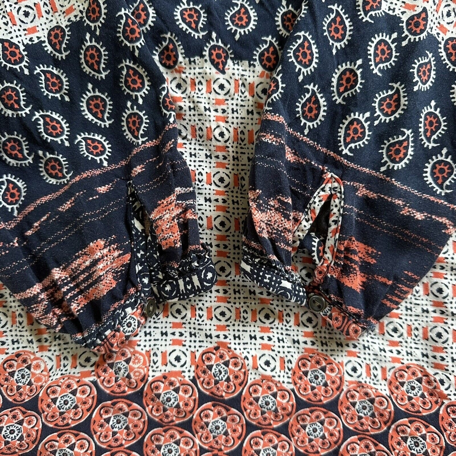 ZARA Basic Patchwork Dress Medium - image 4