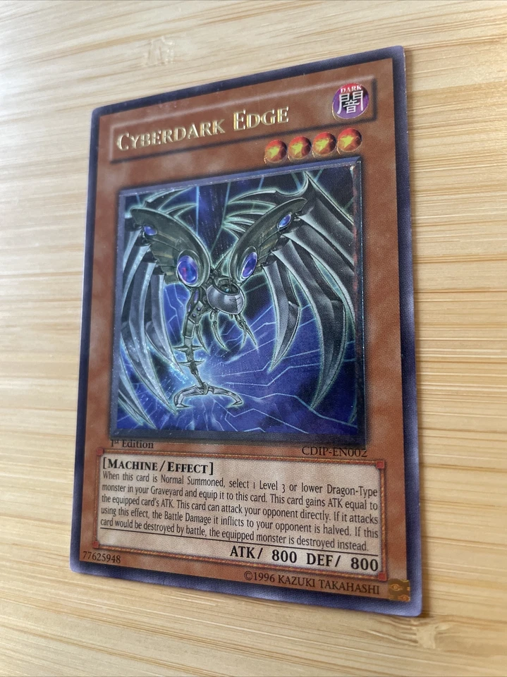 Cyberdark Edge - CDIP-EN002 - Ultimate Rare - 1st Edition MP MISPRINT - Image 3 of 4