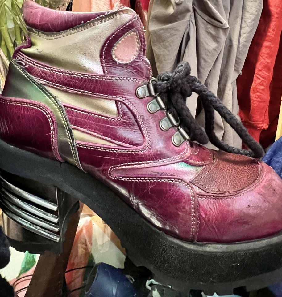 Винтажные ботинки Rare Destroy 1990-е - Изображение 2 из 4