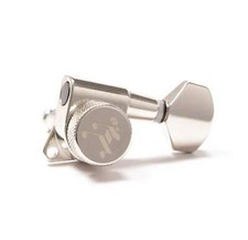 Genuine Tone Ninja 19:1 Locking Tuners, 6 Inline non-staggered set, Nickel