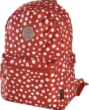Olympia USA Cornell 18 Inch Backpack Red Dot One Size NWOT Red w White Polka Dot