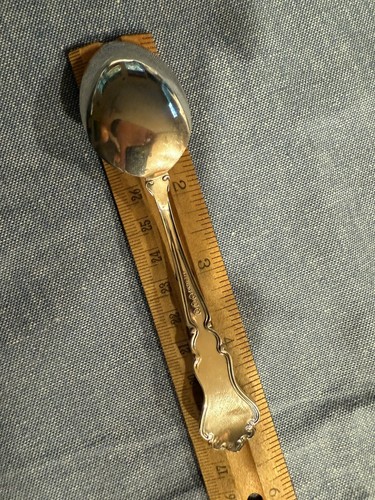 Peoria Illinois Soldiers Monument Corn Design Antique P&B Sterling Spoon (S370) - Picture 10 of 13
