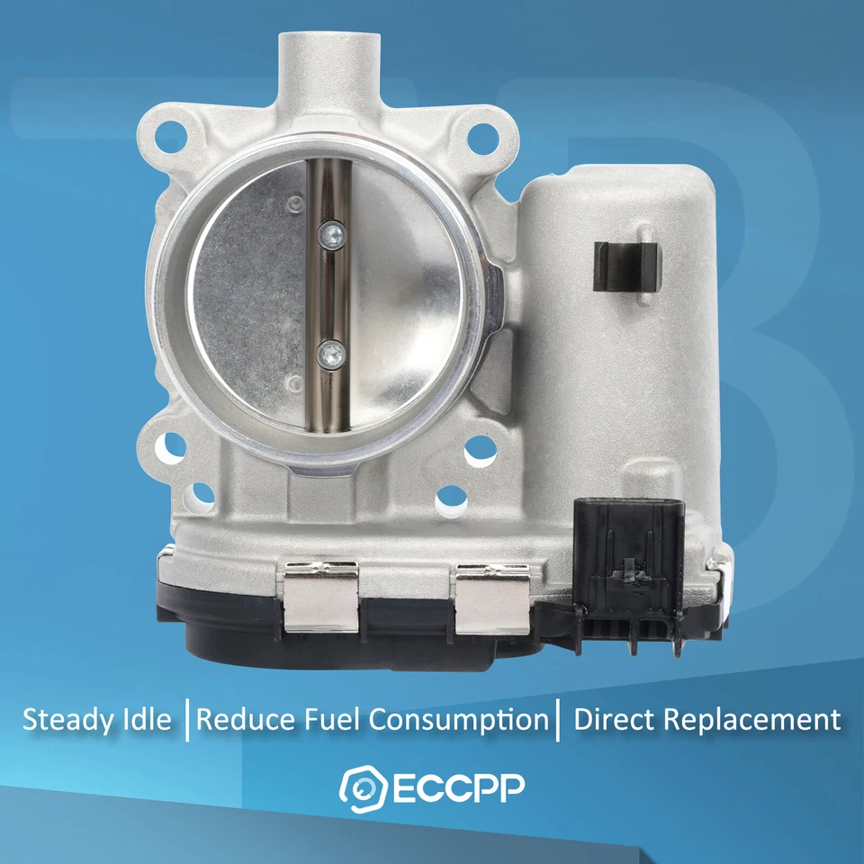 Throttle Body for Ford Explorer Focus Fusion Escape Edge Taurus Lincoln MKZ 2.0L - Image 2 of 4