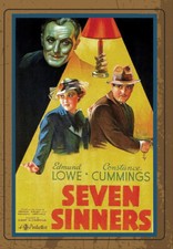 SEVEN SINNERS DVD ,New DVD, Edmund Lowe,Constance Cummings,Thomy Bourdelle,Henr