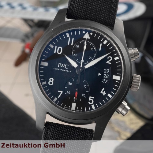 IWC Fliegeruhr Top Gun Chronograph Keramik Automatik Herrenuhr Ref. IW388007
