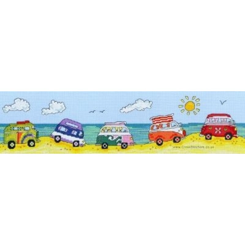 VW Fun - Counted Cross Stitch Kit from Bothy Threads