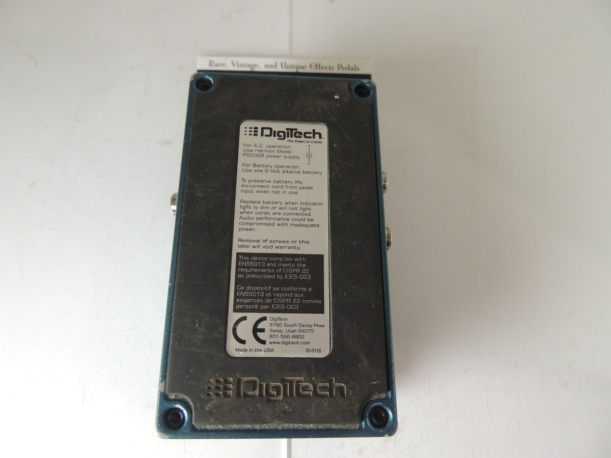 Digitech Digiverb Digital Reverb Effects Pedal Free USA Digitech Digiverb Digital Reverb Effects Pedal Free USA