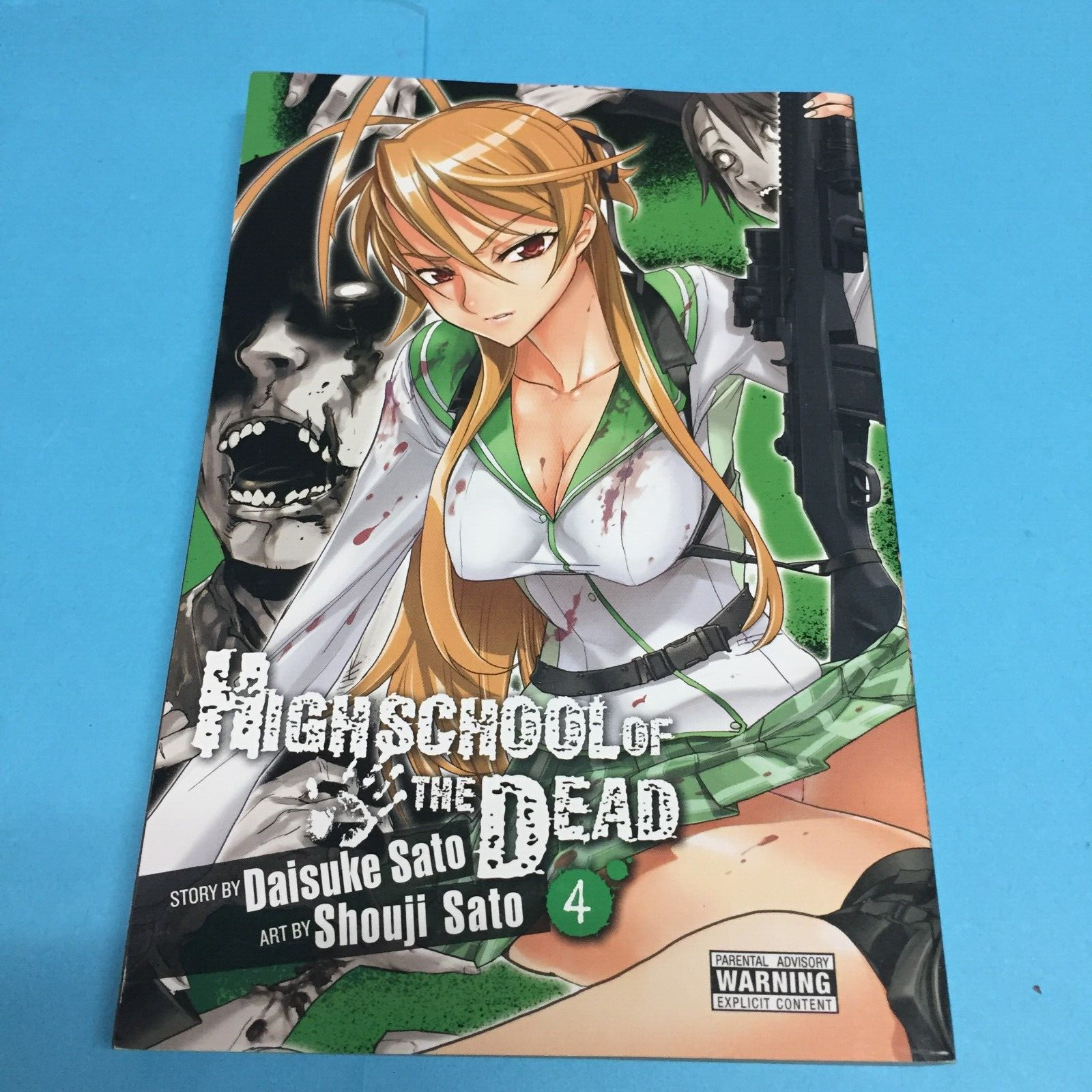 Highschool of the Dead, Vol. 4, Manga