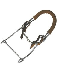 Hackamore cromato aste lunghe per cavalli Amahorse