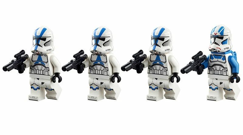 Lego 501st legion online clone trooper ebay