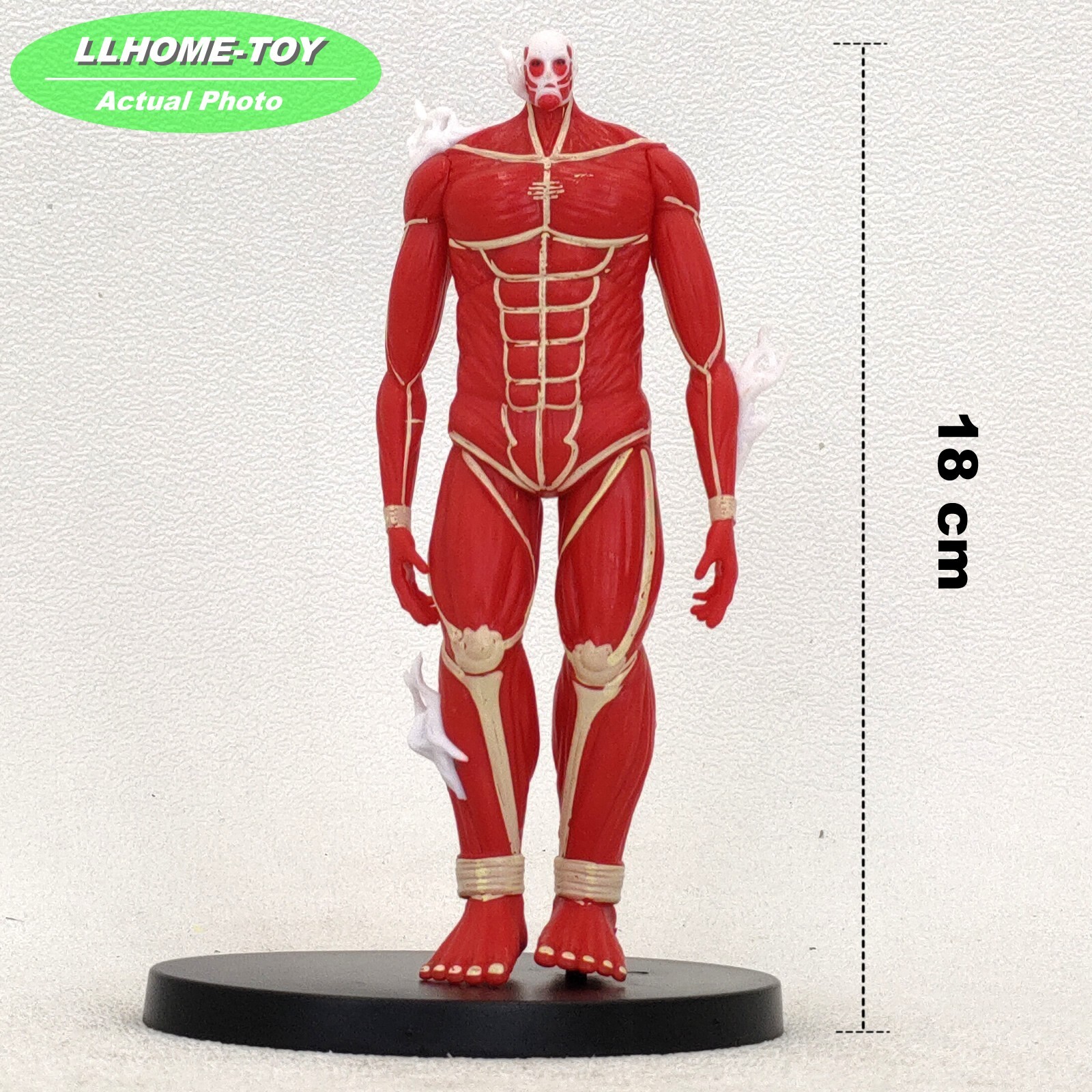 Anime Titán El Colosal Titán Puro Armin Figura Grande Juguete Regalo Coleccionar