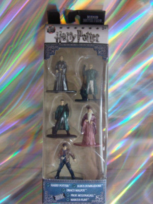 Harry Potter Wizarding World Sammelfiguren Albus Dumbledore, Draco Malfoy, ovp