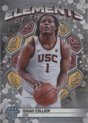 2023-24 Bowman University Best - Isaiah Collier #EG-4