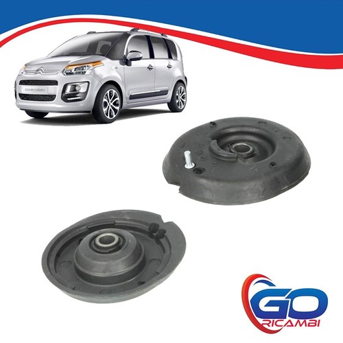 KIT 2 SUPPORTI AMMORTIZZATORI ANTERIORI PER CITROEN C2 C3 1.1 1.4 1.6 HDI - Foto 2 di 5