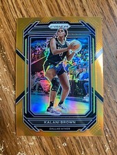 2023 Panini Prizm WNBA Kalani Brown #22 Orange Prizm /99