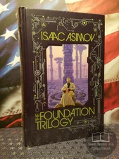NEW SEALED The Foundation Trilogy by Isaac Asimov Bonded Leather - 3 Novels in 1