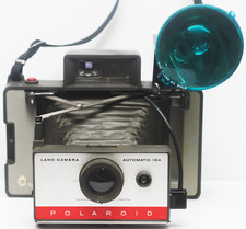 Vintage Polaroid 104 Instant Film Folding Camera 1960s For Display Gift Giving