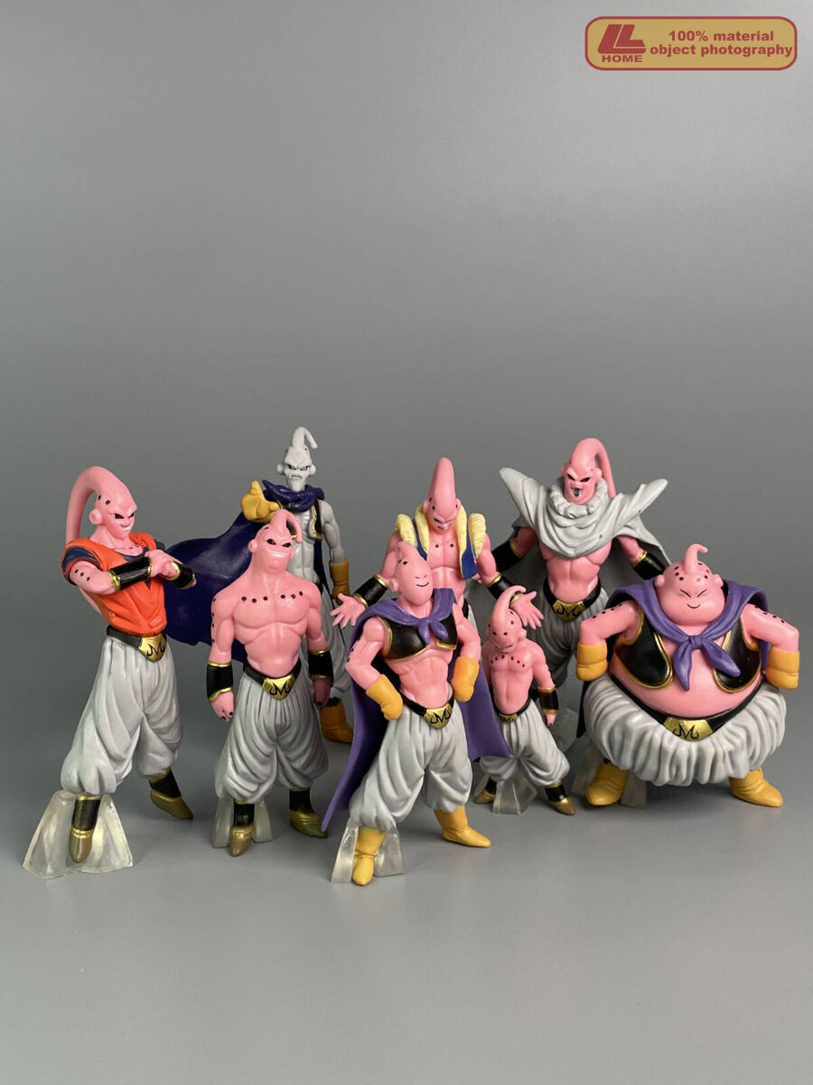 8pcs Set Anime Dragon Ball Z Super MAJIN BUU Boo Figure Statue Toy Gift  3~4in