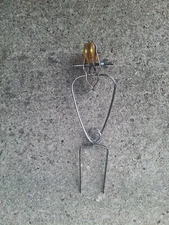 High Temperature metal clamp with polymer handles