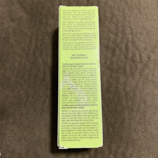 Juice Beauty Green Apple Brightening Eye Cream 15ml 0538 for sale
