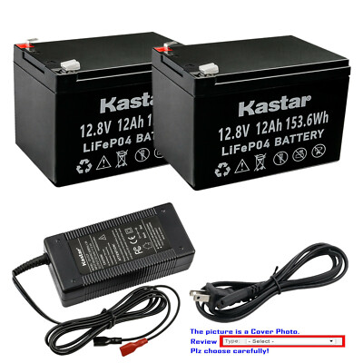 #ad #ad Kastar 12V 12Ah LiFePO4 Battery Charger for Military equipment Mining light $158.97