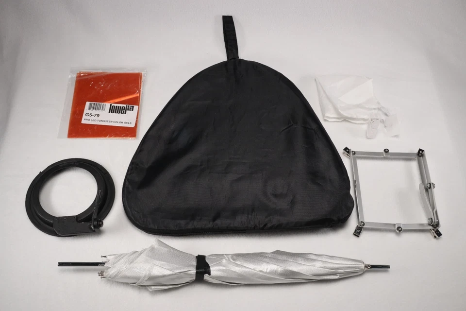 Lowel PRO Power Daylight LED Lights - 3-Light Kit w/ Stands & Accessories - Image 4 of 4