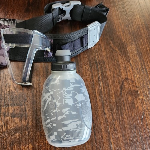 Under Armour a NATHAN Infinite Duo Insulated Belt Two 10 oz Bottle Waist Bag NWT - Picture 10 of 11
