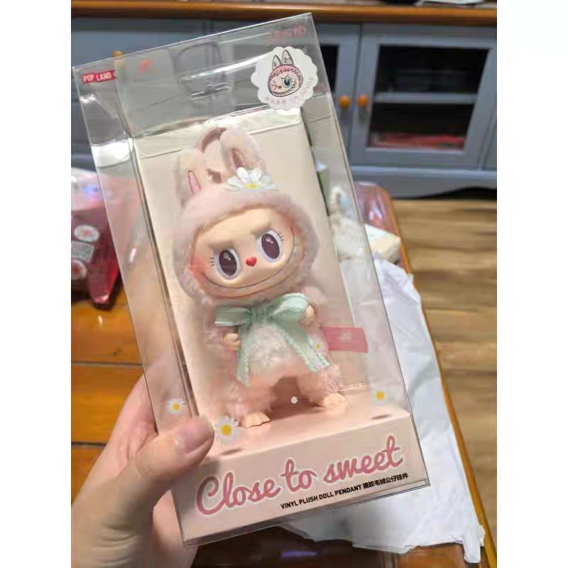 新品 POPMART LABUBU MOKOKO 第1代 キーホルダーぬいぐるみ Authentic Pop Mart LABUBU Mokoko V1 Close To Sweet Plush