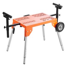 Uimoso Gehrungss&auml;genst&auml;nder mit Tischplatte, 150 kg Tragkraft, h&ouml;henverstellbar
