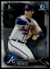 2016 Bowman Draft #BDC-35 Joey Wentz Chrome Refractor