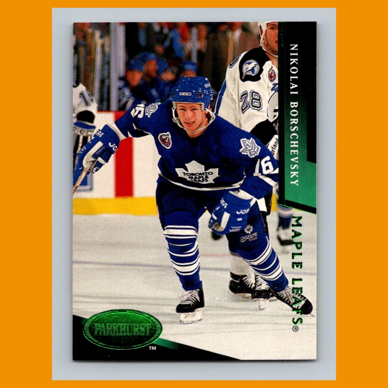 Nikolai Borschevsky #203 1993-94 Parkhurst Emerald Ice Toronto Maple Leafs Card