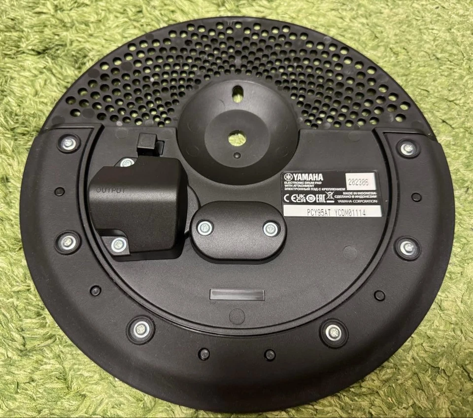 Almohadilla de platillo electrónica Yamaha PCY95AT DTX Foto 3 de 4