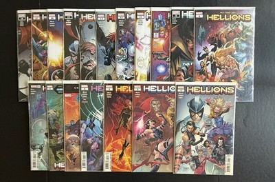 Marvel: Hellions Vol. 1 (2020) #1-18 Complete Set