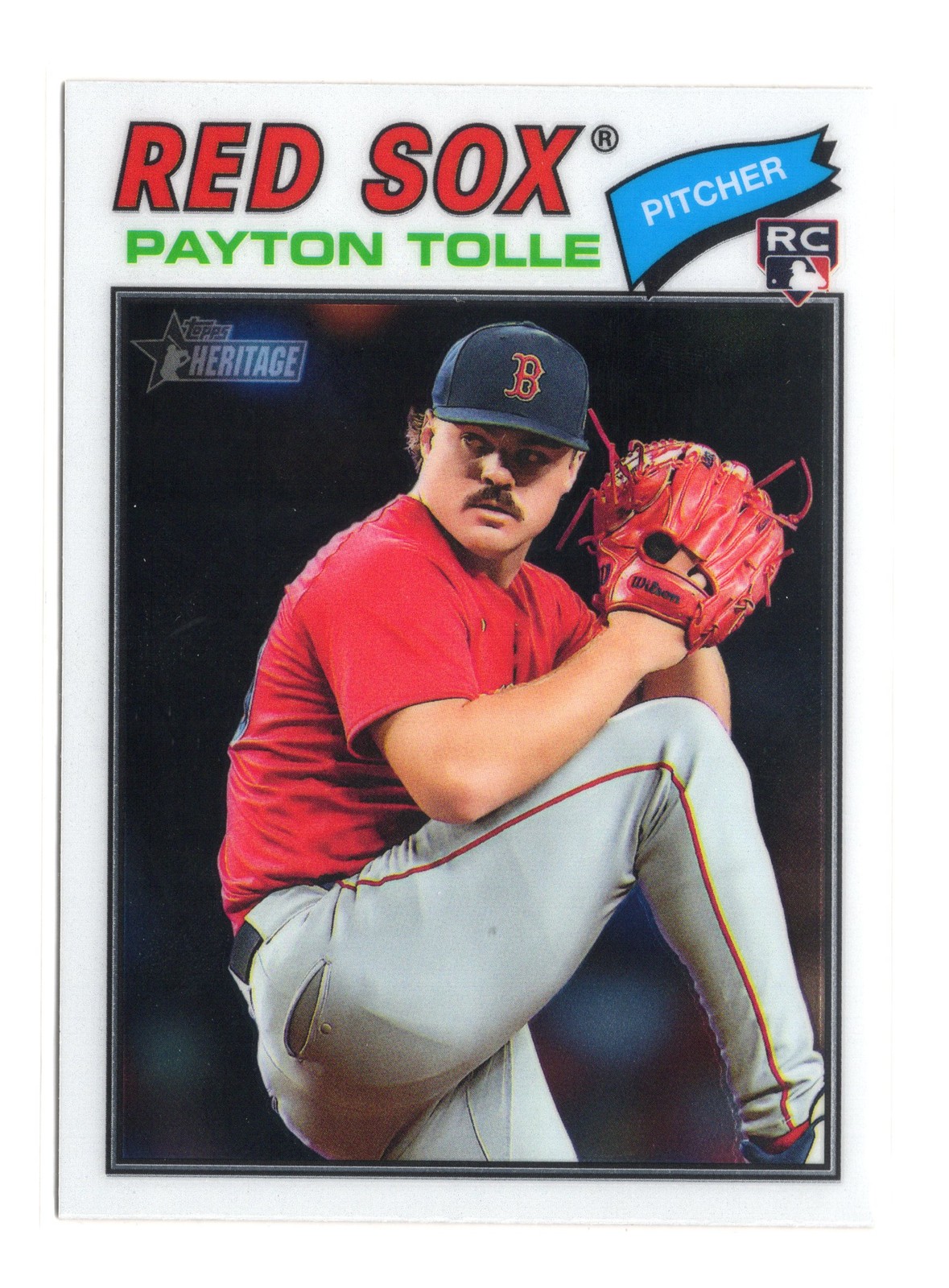 2026 Topps Heritage #386 Payton Tolle Chrome