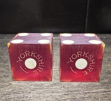 Vintage Yorkshire Club Newport Kentucky Dice Illegal Gambling Casino Gaming