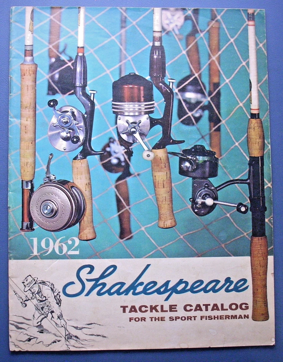 Catalogue De Pêche Heddon 1955 – 76 Pages, Vintage US, Eau Douce Et Mer