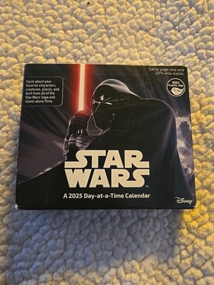 Trends International Star Wars Saga 2025 Day at a Time Box Calendar New