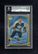 2001 ITG Be A Player Ultimate Memorabilia Gold Marcel Dionne Auto #09/10 BGS 8.5