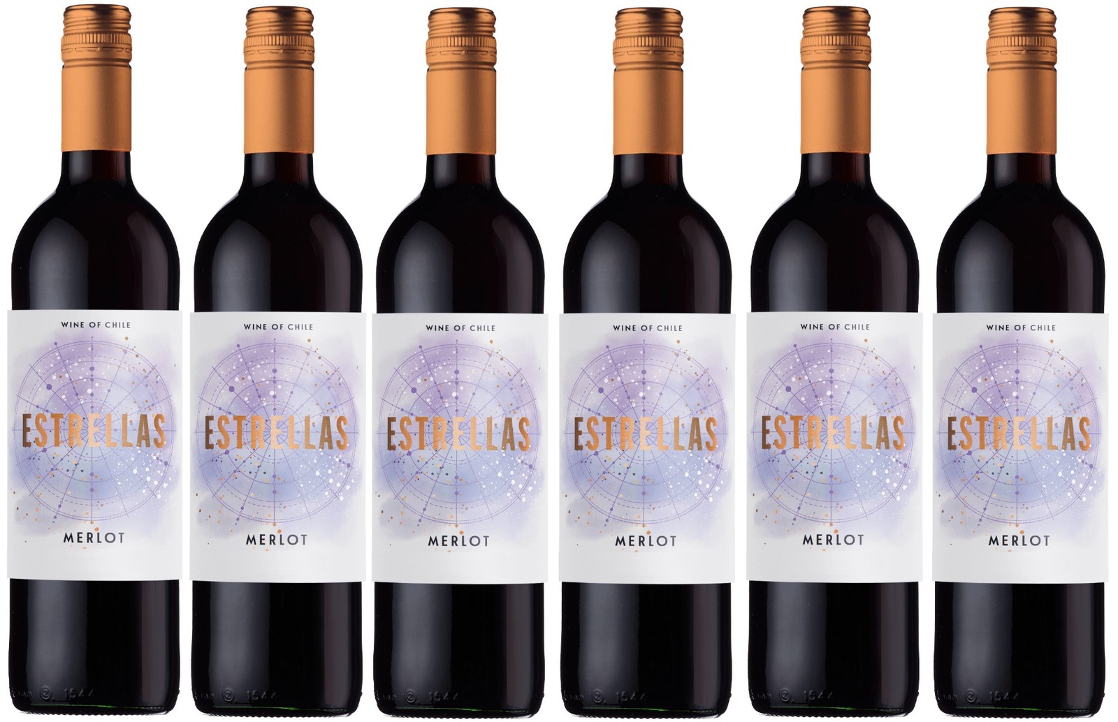 Estrellas Chilean Merlot (6 x 750ml - 11%)