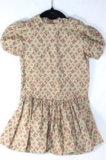 Vintage Girls Floral Dress Orphan Annie Dance Costume Theater Dress Kid Size 4-5